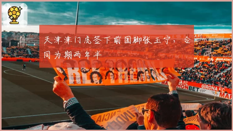 天津津门虎签下前国脚张玉宁,合同为期两年半