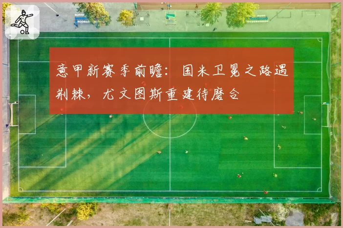 意甲新赛季前瞻：国米卫冕之路遇荆棘，尤文图斯重建待磨合
